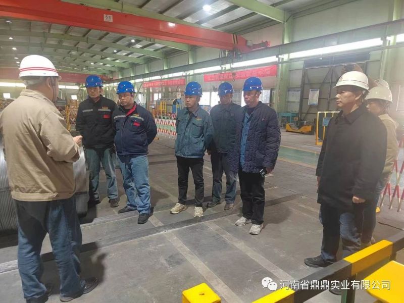 赴安鋼集團附企公司參觀學習